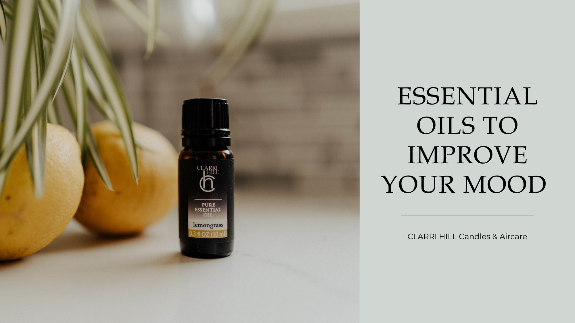 Essential Oils to Improve Your Mood